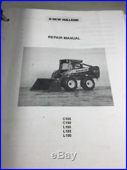 New Holland C185, C190, L180, L185, L190 Skid Steer Repair (Service) Manual