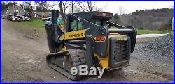 New Holland C185 Track Skid Steer Cab A/c Tree Spade! 535 Hours Exceptional
