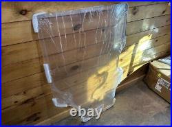 New Holland Deluxe Cab LEXAN Polycarbonate Forestry Demo Door Skid Steer 1/2