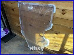 New Holland Deluxe Cab LEXAN Polycarbonate Forestry Demo Door Skid Steer 1/2