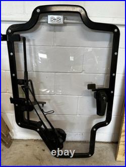 New Holland Dual Arm Lexan Polycarbonate Forestry Demo Door Skid Steer 1/2