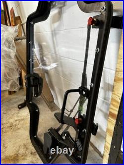 New Holland Dual Arm Lexan Polycarbonate Forestry Demo Door Skid Steer 1/2