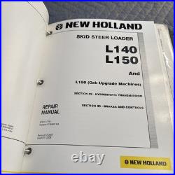 New Holland L140 L150 Skid Steer Loader Service Repair Manual
