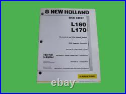 New Holland L160 L170 Skid Steer Loader Electrical Wiring Troubleshooting Manual