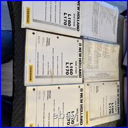 New Holland L160, L170 Skid Steer Loader Service Manual Repair Shop Book