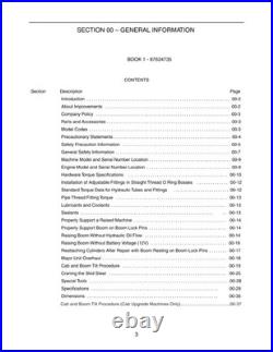 New Holland L160, L170 Skid Steer Loader Service Manual Repair Shop Book