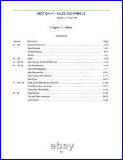 New Holland L160, L170 Skid Steer Loader Service Manual Repair Shop Book