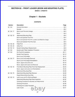 New Holland L160, L170 Skid Steer Loader Service Manual Repair Shop Book
