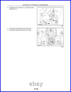 New Holland L160, L170 Skid Steer Loader Service Manual Repair Shop Book