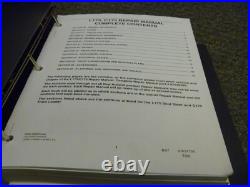 New Holland L175 C175 Skid Steer Track Loader Service Repair Manual 87630289