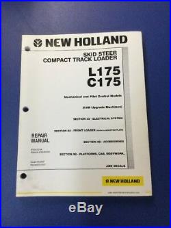New Holland L175, C175 Skid Steer Track Loader Service Repair Manual Set