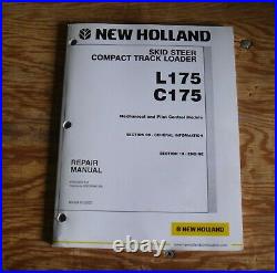 New Holland L175 Skid Steer Loader Engine Shop Service Repair Manual