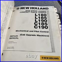 New Holland L180 L185 L190 C185 C190 Skid Steer Loader Service Repair Manual
