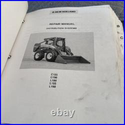 New Holland L180 L185 L190 C185 C190 Skid Steer Loader Service Repair Manual
