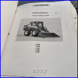 New Holland L180 L185 L190 C185 C190 Skid Steer Loader Service Repair Manual