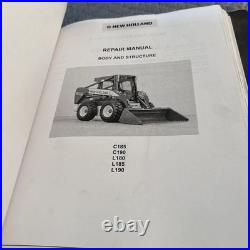 New Holland L180 L185 L190 C185 C190 Skid Steer Loader Service Repair Manual