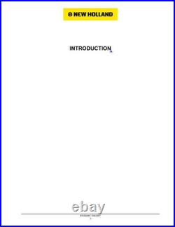 New Holland L180, L185, L190, C185, C190 Skid Steer Track Loader Service Manual