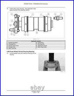 New Holland L180, L185, L190, C185, C190 Skid Steer Track Loader Service Manual