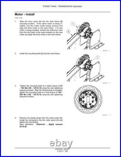 New Holland L180, L185, L190, C185, C190 Skid Steer Track Loader Service Manual