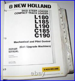New Holland L180 L185 L190 C185 C190 Skid&Track Loader Repair Manual ORIGINAL