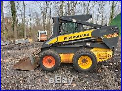 New Holland L180 skid steer loader 1400 hrs. EROPS withheat. Runs well
