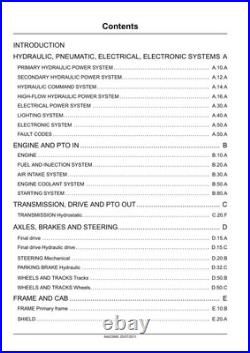 New Holland L213/15/18/20/23/25/30, C227/232/238 Skid Steer Loader Service Manual