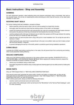 New Holland L213/15/18/20/23/25/30, C227/232/238 Skid Steer Loader Service Manual