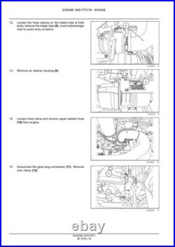 New Holland L213/15/18/20/23/25/30, C227/232/238 Skid Steer Loader Service Manual