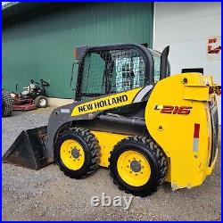 New Holland L216 Skid Steer Loader 1928Hrs 60HP Turbo Diesel JUST SERVICED