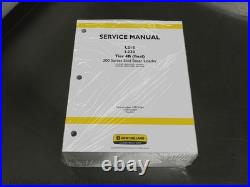 New Holland L218, L220 Tier 4B Skid Steer Loader Service Manual Repair Shop Book