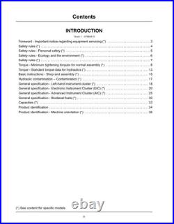 New Holland L218, L220 Tier 4B Skid Steer Loader Service Manual Repair Shop Book