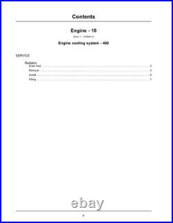 New Holland L218, L220 Tier 4B Skid Steer Loader Service Manual Repair Shop Book