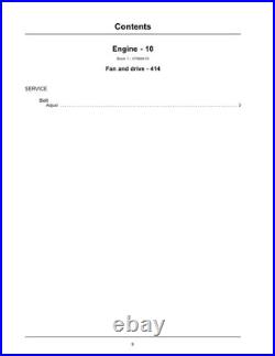 New Holland L218, L220 Tier 4B Skid Steer Loader Service Manual Repair Shop Book