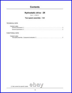 New Holland L218, L220 Tier 4B Skid Steer Loader Service Manual Repair Shop Book
