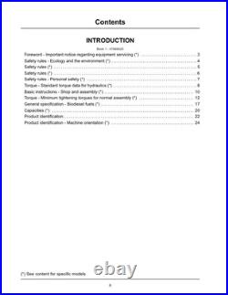 New Holland L221, L228, C227, C232 Tier 4B Skid Steer Track Loader Service Manual