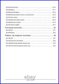 New Holland L221, L228, C227, C232 Tier 4B Stage 4 Skid Steer Loader Service Manual