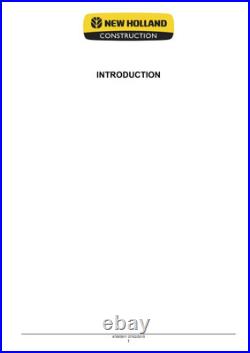 New Holland L221, L228, C227, C232 Tier 4B Stage 4 Skid Steer Loader Service Manual