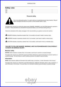 New Holland L221, L228, C227, C232 Tier 4B Stage 4 Skid Steer Loader Service Manual