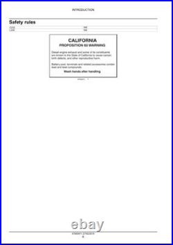 New Holland L221, L228, C227, C232 Tier 4B Stage 4 Skid Steer Loader Service Manual