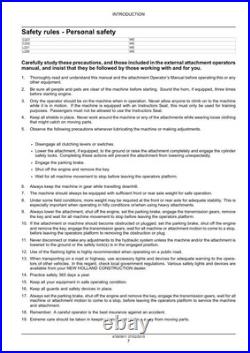 New Holland L221, L228, C227, C232 Tier 4B Stage 4 Skid Steer Loader Service Manual