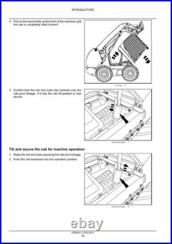 New Holland L221, L228, C227, C232 Tier 4B Stage 4 Skid Steer Loader Service Manual