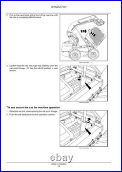 New Holland L221, L228, C227, C232 Tier 4B Stage 4 Skid Steer Loader Service Manual