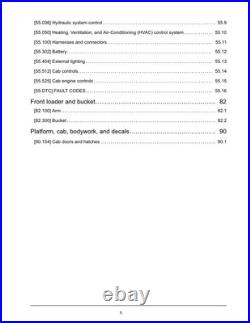 New Holland L223, L225, L230, C232, C238 Tier 4A Skid Steer Loader Service Manual