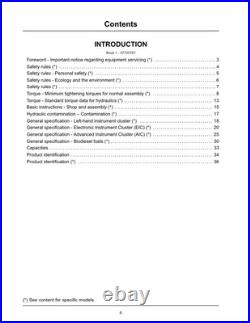 New Holland L223, L225, L230, C232, C238 Tier 4A Skid Steer Loader Service Manual