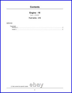 New Holland L223, L225, L230, C232, C238 Tier 4A Skid Steer Loader Service Manual