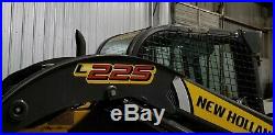 New Holland L225 Skid Steer bobcat Loader Cab