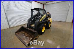 New Holland L225 Wheeled Skid Steer Loader, Open Rops, 57hp, High Flow, 2 Speed
