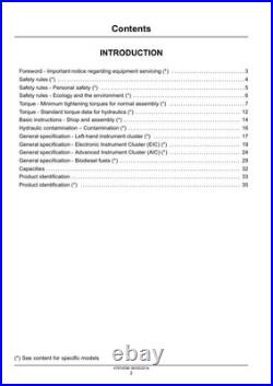 New Holland L230, C238 Tier 4A Skid Steer Compact Track Loader Service Manual