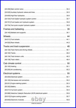 New Holland L230 C238 Tier 4B Skid Steer Loader Service Manual 47685160 PDF/USB