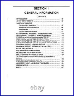 New Holland L250, L255 Skid Steer Loader Service Manual Repair Shop Book
